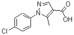 CAS#: 187998-35-2, 1-(4-Chlorophenyl)-5-Methyl-1H-Pyrazole-4-carboxylic Acid