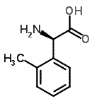CAS 登录号：188004-26-4， (2R)-氨基(2-甲基苯基)乙酸