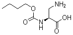 CAS 登录号：188016-53-7， 3-氨基-N-(丁氧羰基)-L-丙氨酸