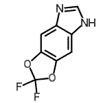 CAS#: 188028-35-5, 2,2-Difluoro-5H-[1,3]Dioxolo[4,5-f]Benzimidazole