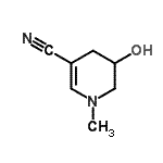 CAS#: 188242-02-6, 5-Hydroxy-1-Methyl-1,4,5,6-Tetrahydro-3-Pyridinecarbonitrile