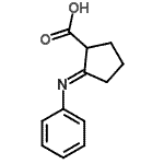 CAS#: 188296-96-0, (2E)-2-(Phenylimino)Cyclopentanecarboxylic Acid