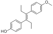 CAS 登录号:18839-90-2, (E)-4-(1-乙基-2-(4-甲氧基苯基)-1-丁烯基)苯酚