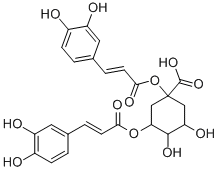 CAS#: 1884-24-8, 1,3-Bis[[3-(3,4-Dihydroxyphenyl)-1-Oxo-2-Propen-1-Yl]Oxy]-4,5-Dihydroxy-Cyclohexanecarboxylicacid