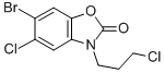 CAS#: 18845-23-3, 6-Bromo-5-Chloro-3-(3-Chloropropyl)-2-Benzoxazolinone