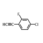 CAS#: 188472-71-1, 4-Chloro-1-Ethynyl-2-Fluorobenzene