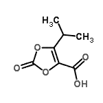 CAS#: 188525-84-0, 5-Isopropyl-2-Oxo-1,3-Dioxole-4-Carboxylic Acid