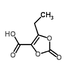 CAS 登录号：188525-88-4， 5-乙基-2-氧代-1,3-二氧杂环戊烯-4-羧酸