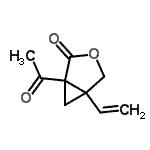 CAS#: 188609-34-9, 1-Acetyl-5-Vinyl-3-Oxabicyclo[3.1.0]Hexan-2-One