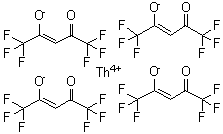 CAS#: 18865-75-3, Thorium(4+) Tetrakis[(2Z)-1,1,1,5,5,5-Hexafluoro-4-Oxo-2-Penten-2-Olate]