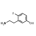 CAS#: 188681-73-4, 3-(2-Aminoethyl)-4-Fluorophenol