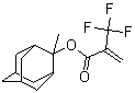 CAS 登录号：188739-86-8， 2-(三氟甲基)-2-丙烯酸 2-甲基三环[3.3.1.1(3,7)]癸-2-基酯