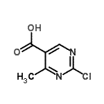 CAS#: 188781-10-4, 2-Chloro-4-Methyl-5-Pyrimidinecarboxylic Acid