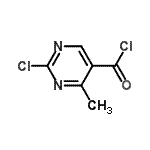 CAS#: 188781-13-7, 2-Chloro-4-Methyl-5-Pyrimidinecarbonyl Chloride