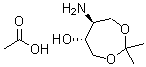 CAS 登录号：188923-21-9， (5R,6S)-6-氨基-2,2-二甲基-1,3-二氧杂环庚烷-5-醇乙酸盐