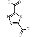 CAS 登录号：188935-32-2， 1,3,4-噻二唑-2,5-二甲酰氯