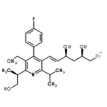 CAS#: 189060-31-9, Sodium (3R,5S,6E)-7-[4-(4-Fluorophenyl)-6-[(2S)-1-Hydroxy-2-Propanyl]-2-Isopropyl-5-(Methoxymethyl)-3-Pyridinyl]-3,5-Dihydroxy-6-Heptenoate