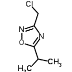 CAS 登录号：189130-87-8， 3-(氯甲基)-5-异丙基-1,2,4-恶二唑