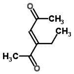 CAS 登录号：189133-40-2， (3E)-3-乙基-3-己烯-2,5-二酮