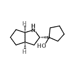 CAS#: 189273-19-6, 1-[(2S,3aR,6aR)-Octahydrocyclopenta[b]Pyrrol-2-Yl]Cyclopentanol