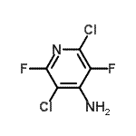 CAS 登录号：189281-60-5， 2,5-二氯-3,6-二氟-4-吡啶胺