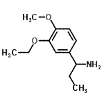 CAS#: 189368-75-0, 1-(3-Ethoxy-4-Methoxyphenyl)-1-Propanamine