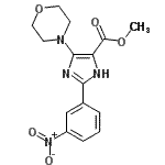 CAS 登录号：189453-57-4， 甲基4-(4-吗啉基)-2-(3-硝基苯基)-1H-咪唑-5-羧酸酯