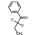 CAS#: 189619-77-0, 2,2-Difluoro-1-Phenyl-1-Butanone