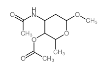CAS#: 18981-63-0, 1-O-Methyl-3-(Acetylamino)-4-O-Acetyl-2,3,6-Trideoxy-alpha-L-Lyxo-Hexopyranose
