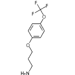 CAS#: 189876-53-7, 3-[4-(Trifluoromethoxy)Phenoxy]-1-Propanamine