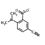 CAS 登录号：19005-63-1， 4-(二甲基氨基)-3-硝基苯甲腈