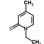 CAS 登录号：19006-72-5， 1-乙基-4-甲基-2(1H)-吡啶硫酮