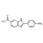 CAS#: 190121-99-4, 2-(4-Aminophenyl)-1H-Benzimidazole-6-Carboxylic Acid
