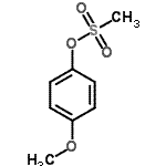 CAS#: 19013-30-0, 4-Methoxyphenyl Methanesulfonate