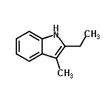 CAS#: 19013-49-1, 2-Ethyl-3-Methyl-1H-Indole