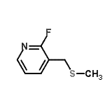 CAS#: 190197-89-8, 2-Fluoro-3-[(Methylsulfanyl)Methyl]Pyridine