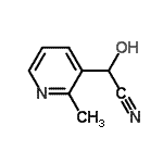 CAS#: 190249-18-4, Hydroxy(2-Methyl-3-Pyridinyl)Acetonitrile