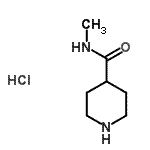 CAS 登录号：1903-75-9， N-甲基哌啶-4-甲酰胺盐酸盐