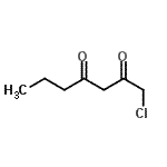 CAS#: 190714-69-3, 1-Chloro-2,4-Heptanedione