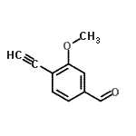 CAS#: 190786-13-1, 4-Ethynyl-3-Methoxybenzaldehyde