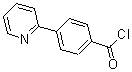 CAS#: 190850-37-4, 4-(2-Pyridinyl)-Benzoyl Chloride