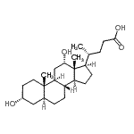 CAS#: 1912-55-6, (3alpha,5alpha,12alpha)-3,12-Dihydroxycholan-24-Oic Acid
