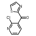 CAS#: 191220-43-6, (2-Chloro-3-Pyridinyl)(1,3-Thiazol-2-Yl)Methanone