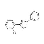 CAS#: 191330-82-2, 2-(2-Bromophenyl)-4-Phenyl-4,5-Dihydro-1,3-Oxazole