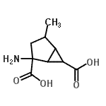 CAS#: 191399-35-6, 2-Amino-4-Methylbicyclo[3.1.0]Hexane-2,6-Dicarboxylic Acid