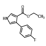 CAS 登录号：191668-10-7， 乙基4-(4-氟苯基)-1H-吡咯-3-羧酸酯