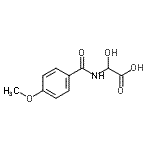 CAS#: 191997-97-4, Hydroxy[(4-Methoxybenzoyl)Amino]Acetic Acid