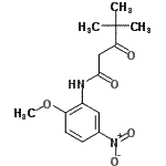 CAS#: 192120-88-0, N-(2-Methoxy-5-Nitrophenyl)-4,4-Dimethyl-3-Oxopentanamide