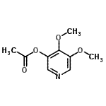 CAS#: 192571-85-0, 4,5-Dimethoxy-3-Pyridinyl Acetate