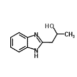 CAS 登录号：19275-89-9， 1-(1H-苯并咪唑-2-基)-2-丙醇